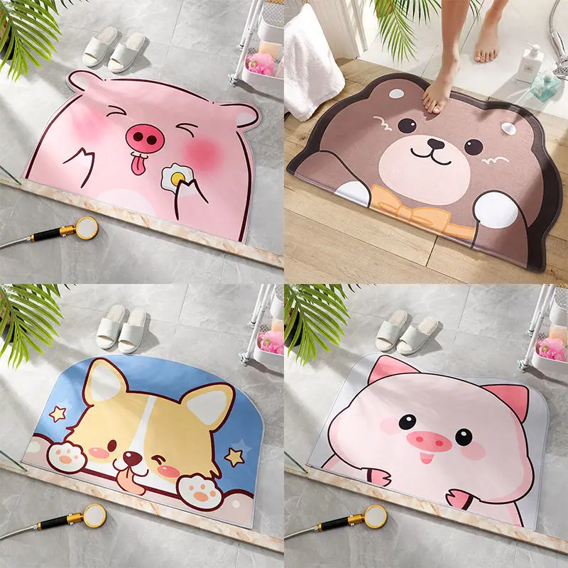 door mat bedroom mat home cartoon lovely sitting room bathroom non-slip door water absorption welcome mats for front door
door mat bedroom mat home cartoon lovely sitting room bathroom non-slip door water absorption welcome mats for front door