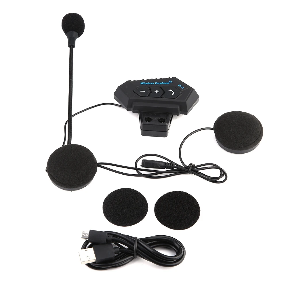1 Pair Motorcycle Helmet BT Headset Headphone Speakers Support Hands-free Calling
1 Pair Motorcycle Helmet BT Headset Headphone Speakers Support Hands-free Calling