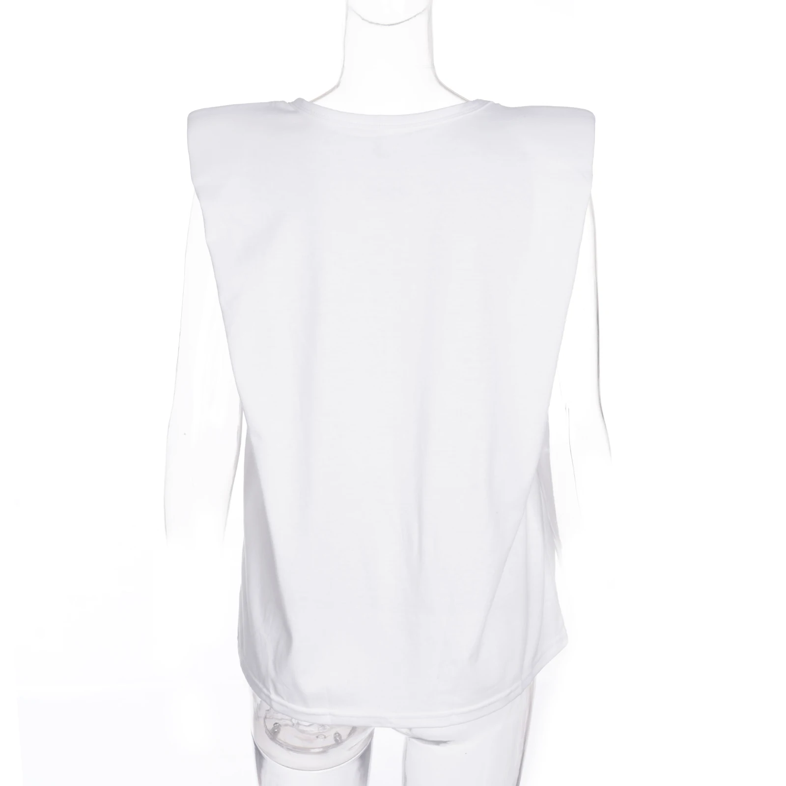summer women's new design sense niche trendy shoulder pad profile vest t-shirt solid color wild loose loose slim top
summer women's new design sense niche trendy shoulder pad profile vest t-shirt solid color wild loose loose slim top