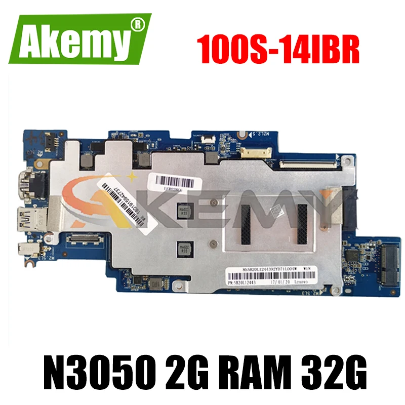 Akemy 1501B_01_01 100S-14IBR материнская плата для ноутбука Lenovo IdeaPad 100S-14IBR Материнская Плата ЦП N3050 2 Гб ОЗУ 32 Гб SSD 100% тест
Akemy 1501B_01_01 100S-14IBR материнская плата для ноутбука Lenovo IdeaPad 100S-14IBR Материнская Плата ЦП N3050 2 Гб ОЗУ 32 Гб SSD 100% тест