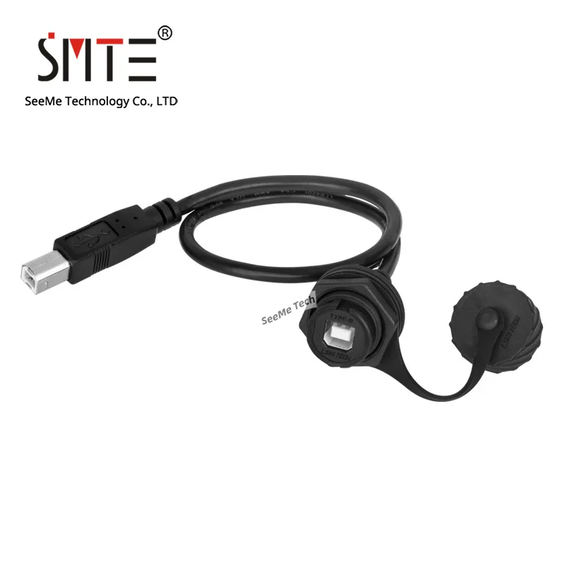 USB авиационный штекер M20, квадратный порт для принтера B, водонепроницаемый разъем BF, блокировка панели, удлинитель
USB авиационный штекер M20, квадратный порт для принтера B, водонепроницаемый разъем BF, блокировка панели, удлинитель