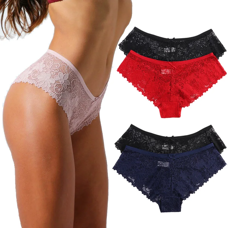 Woman Panties Underwear Sexy Lace Breathable Soft Lingerie Female Briefs Panty Sexy Transparent Lady's Underpants M-XXL
Woman Panties Underwear Sexy Lace Breathable Soft Lingerie Female Briefs Panty Sexy Transparent Lady's Underpants M-XXL