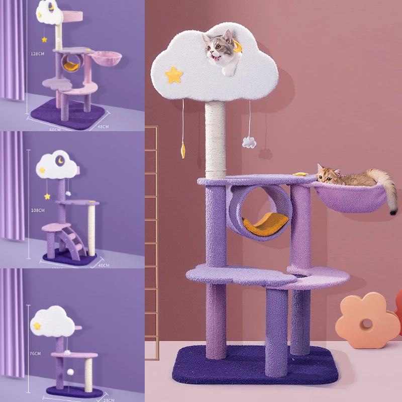 Pet Crawling Frame Cat Litter Kitten Scratching Board Jumping Platform Toy Beautiful Indoor Cat Supplies Rascador Gato Arbol
Pet Crawling Frame Cat Litter Kitten Scratching Board Jumping Platform Toy Beautiful Indoor Cat Supplies Rascador Gato Arbol