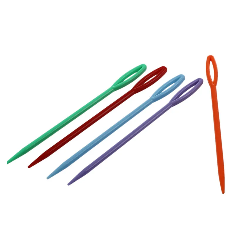 10pcs Plastic Needle Mixed Color 7cm/9cm Small Large Children's Knitting DIY Sweater Weaving Tools
10pcs Plastic Needle Mixed Color 7cm/9cm Small Large Children's Knitting DIY Sweater Weaving Tools