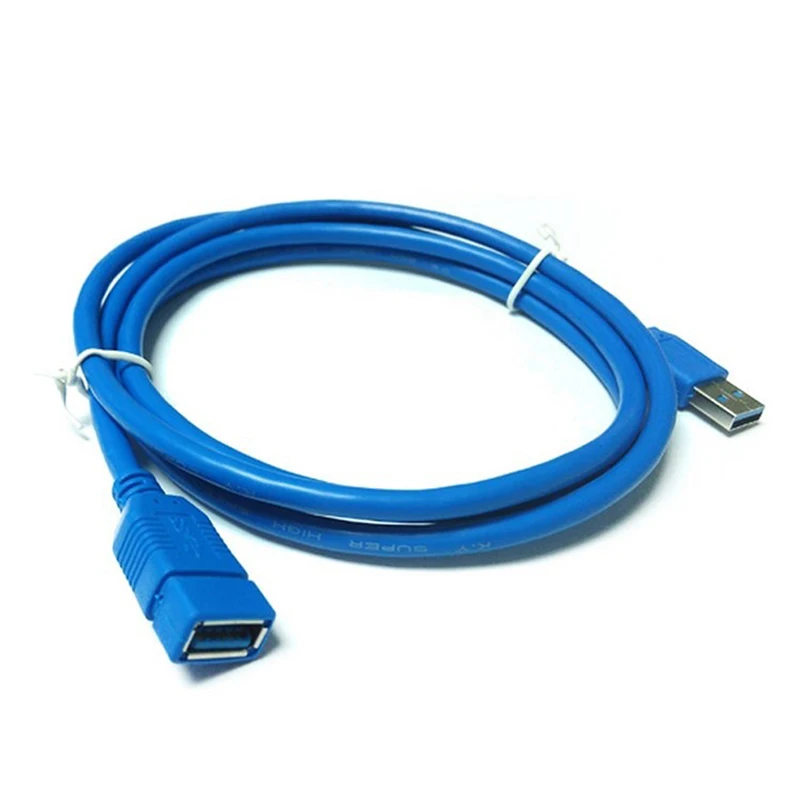 

USB3.0 Extension Cable USB 3.0 Cable Male to Female Data Sync Fast Speed Cord Connector for Laptop PC Printer Hard Disk