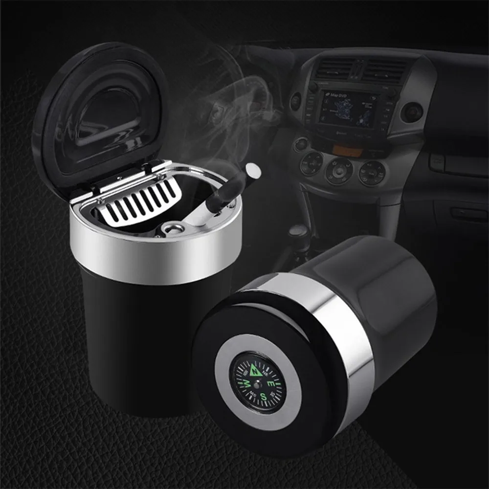 Car Compass Ashtray Car Interior Accessories Stainless Steel Compass Ashtray Holder With Led Multifunctional Auto Supplies
Car Compass Ashtray Car Interior Accessories Stainless Steel Compass Ashtray Holder With Led Multifunctional Auto Supplies