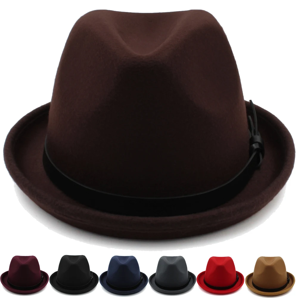 Men Women Fedora Hats Trilby Cap Jazz Homburg Sunhat Classical Retro Party Street Style Outdoor Travel Winter Size US 7 1/4 UK L
Men Women Fedora Hats Trilby Cap Jazz Homburg Sunhat Classical Retro Party Street Style Outdoor Travel Winter Size US 7 1/4 UK L