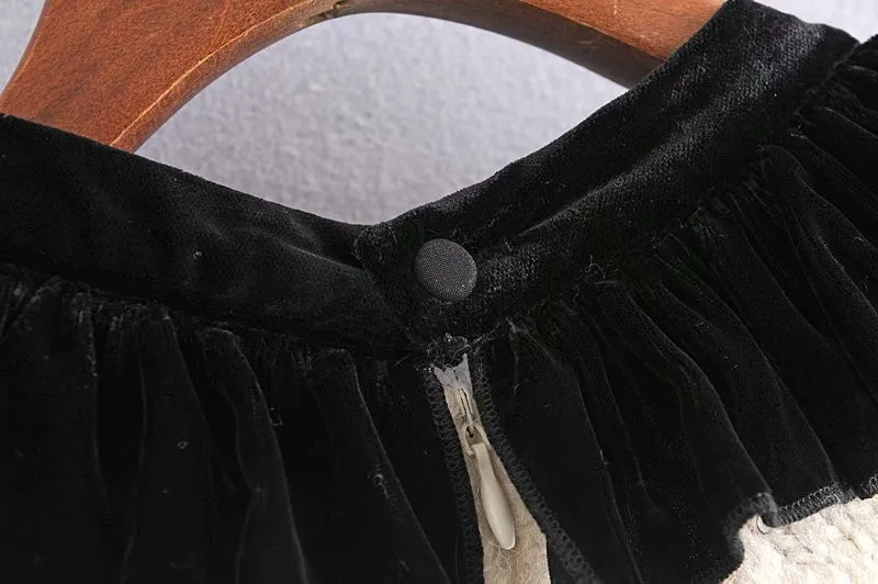 Elegant Women Velvet Bow Sweater 2020 Fashion Ladies Ruffles Knitted Pullover Sweet Female Solid Soft Tops Chic Girl Sweater 
Elegant Women Velvet Bow Sweater 2020 Fashion Ladies Ruffles Knitted Pullover Sweet Female Solid Soft Tops Chic Girl Sweater