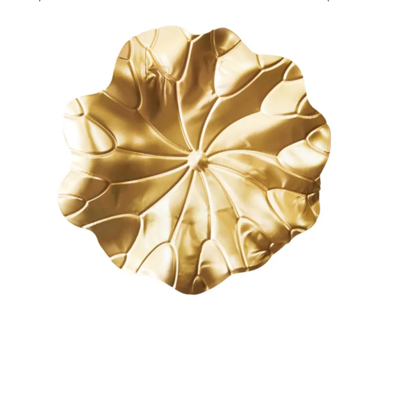Creative round lotus living room wall decor fashion metal gold leaf hanging pendent three-dimensional porch home soft decoration
Creative round lotus living room wall decor fashion metal gold leaf hanging pendent three-dimensional porch home soft decoration