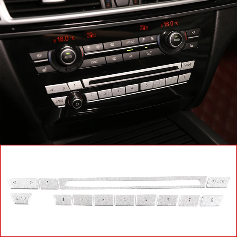 For BMW X5 X6 2015-18 Interior Modification Accessories Car Central Control CD Shortcut Digital Button Cover Decoration Stickers
For BMW X5 X6 2015-18 Interior Modification Accessories Car Central Control CD Shortcut Digital Button Cover Decoration Stickers
