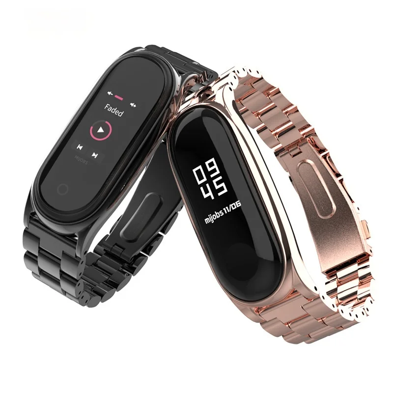 for Xiaomi Mi Band 5 4 6 Strap Metal Wristbands Stainless Steel Bracelet for Mi band 3 Strap Correa Miband 5 Wrist Bands Pulsera
for Xiaomi Mi Band 5 4 6 Strap Metal Wristbands Stainless Steel Bracelet for Mi band 3 Strap Correa Miband 5 Wrist Bands Pulsera