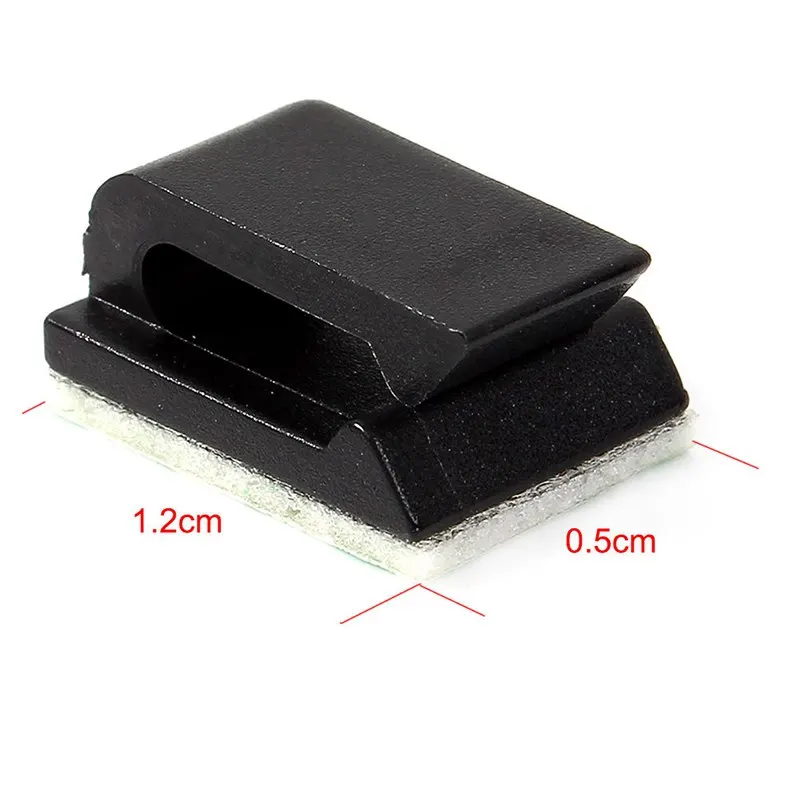 50Pcs/lot Plastic Single Hole House Office Car Wire Cord Cable Wrapper Pasted Flat Cable Holder Tie Clips Fixer Organizer Winder
50Pcs/lot Plastic Single Hole House Office Car Wire Cord Cable Wrapper Pasted Flat Cable Holder Tie Clips Fixer Organizer Winder