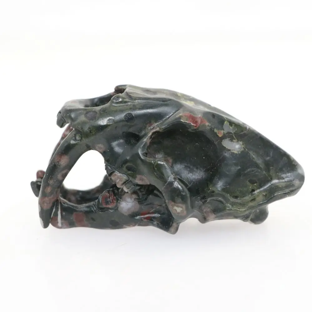 3" PLUM FLOWER STONE Carved Saber-toothed Tiger Crystal Skull,Crystal Healing Feng Shui Decoration Home Decore Skull Decor BU21
3" PLUM FLOWER STONE Carved Saber-toothed Tiger Crystal Skull,Crystal Healing Feng Shui Decoration Home Decore Skull Decor BU21
