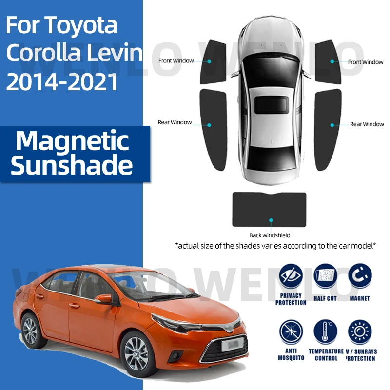For Toyota Levin Corolla 2014-2021 Auto Meshes Car Shading Front Side Window Sunshade Windshield Sun Visor Windscreen Curtain
For Toyota Levin Corolla 2014-2021 Auto Meshes Car Shading Front Side Window Sunshade Windshield Sun Visor Windscreen Curtain