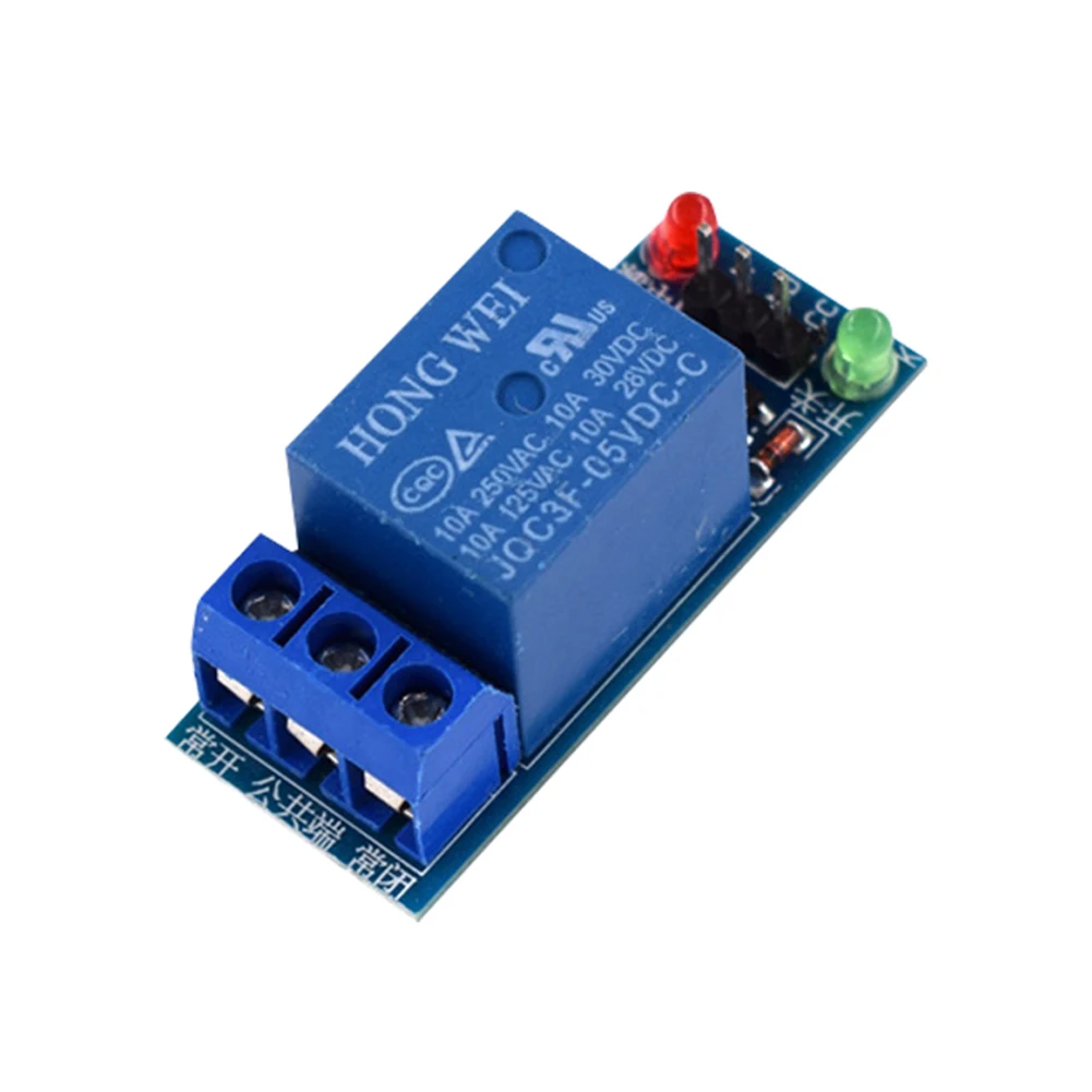 HW-307A DC 5V Relay Module with Optocoupler Trigger Cycle Timer Relay Output 1 Way Relay Expansion Board
HW-307A DC 5V Relay Module with Optocoupler Trigger Cycle Timer Relay Output 1 Way Relay Expansion Board