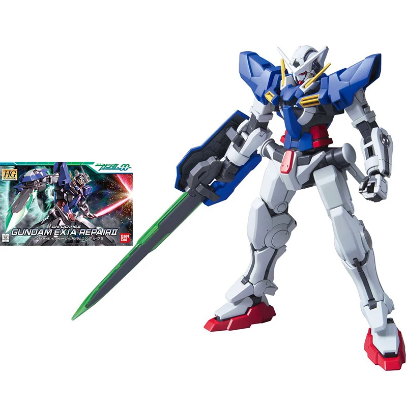 Bandai Gundam Model Kit Anime Figure HG00 44 1/144 GM-001AE 2 Exia R2 Repair Genuine Gunpla Action Toy Figure Toys for Children 
Bandai Gundam Model Kit Anime Figure HG00 44 1/144 GM-001AE 2 Exia R2 Repair Genuine Gunpla Action Toy Figure Toys for Children