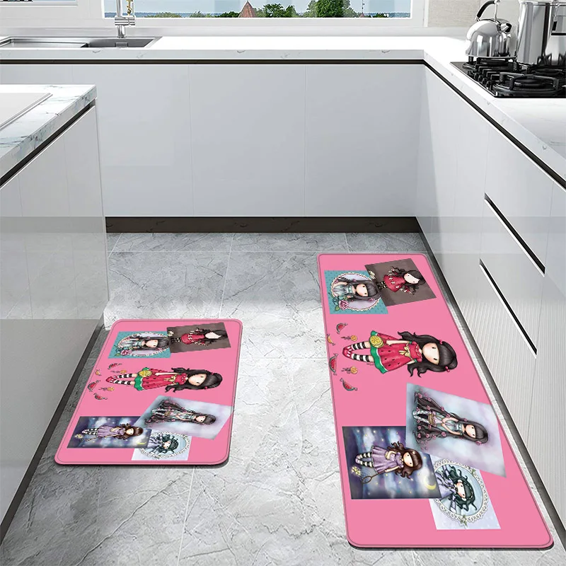 Pink Girl Santoro Gorjuss Kitchen Mat Absorbent Hallway Tracks Floor Door Carpet Flannel Soft Cotton Doormat Portable Prayer Mat
Pink Girl Santoro Gorjuss Kitchen Mat Absorbent Hallway Tracks Floor Door Carpet Flannel Soft Cotton Doormat Portable Prayer Mat