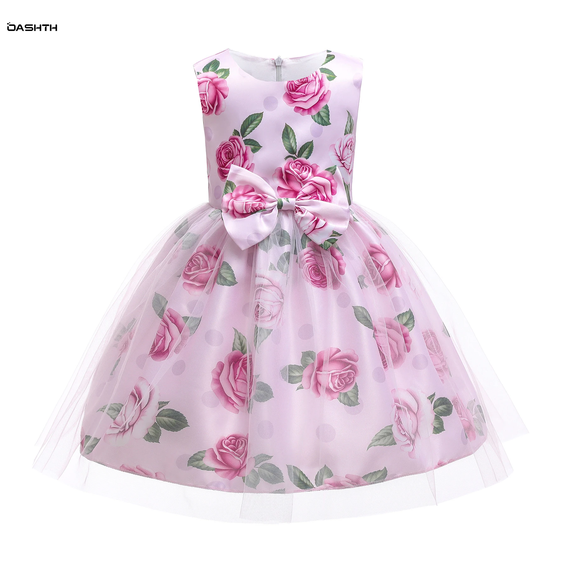OASHTH Children's clothing new girls dress satin bow princess dress printed mesh dress skirt
OASHTH Children's clothing new girls dress satin bow princess dress printed mesh dress skirt