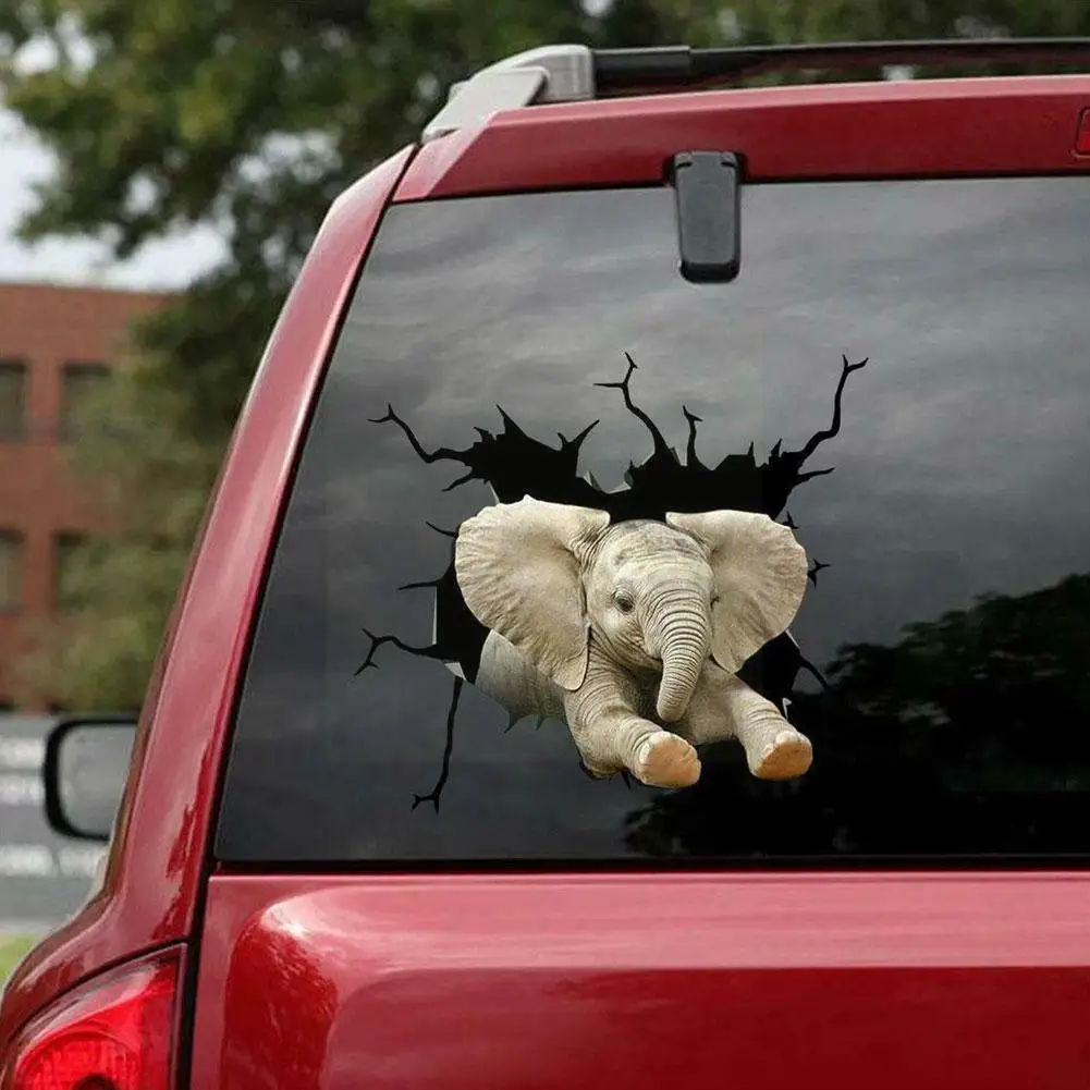 Creative Elephant Crack Wall Stickers For Home Car Windows Fridge Decoration Sticker Toilet
Creative Elephant Crack Wall Stickers For Home Car Windows Fridge Decoration Sticker Toilet