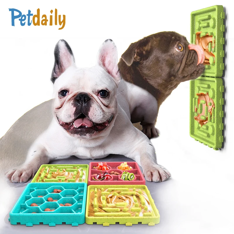 4pcs/set dog slow Feeder/Treater, dog Slow Eating Food Bowl and Lick Pad, Lick Mat for Pet Bathing, Grooming and Dog Training
4pcs/set dog slow Feeder/Treater, dog Slow Eating Food Bowl and Lick Pad, Lick Mat for Pet Bathing, Grooming and Dog Training