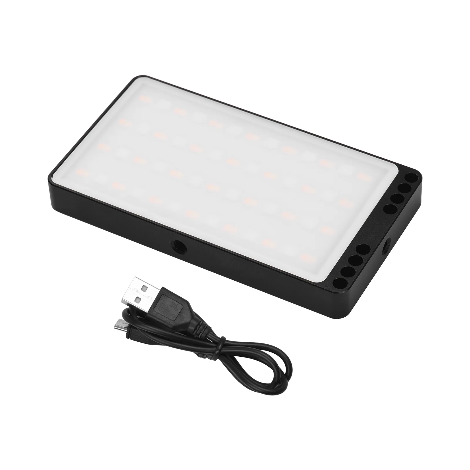 Colorful RGB LED Video Light Compact Photography Light Bi-color Temperature 3000K-6500K for Live Stream Studio Photography Video
Colorful RGB LED Video Light Compact Photography Light Bi-color Temperature 3000K-6500K for Live Stream Studio Photography Video