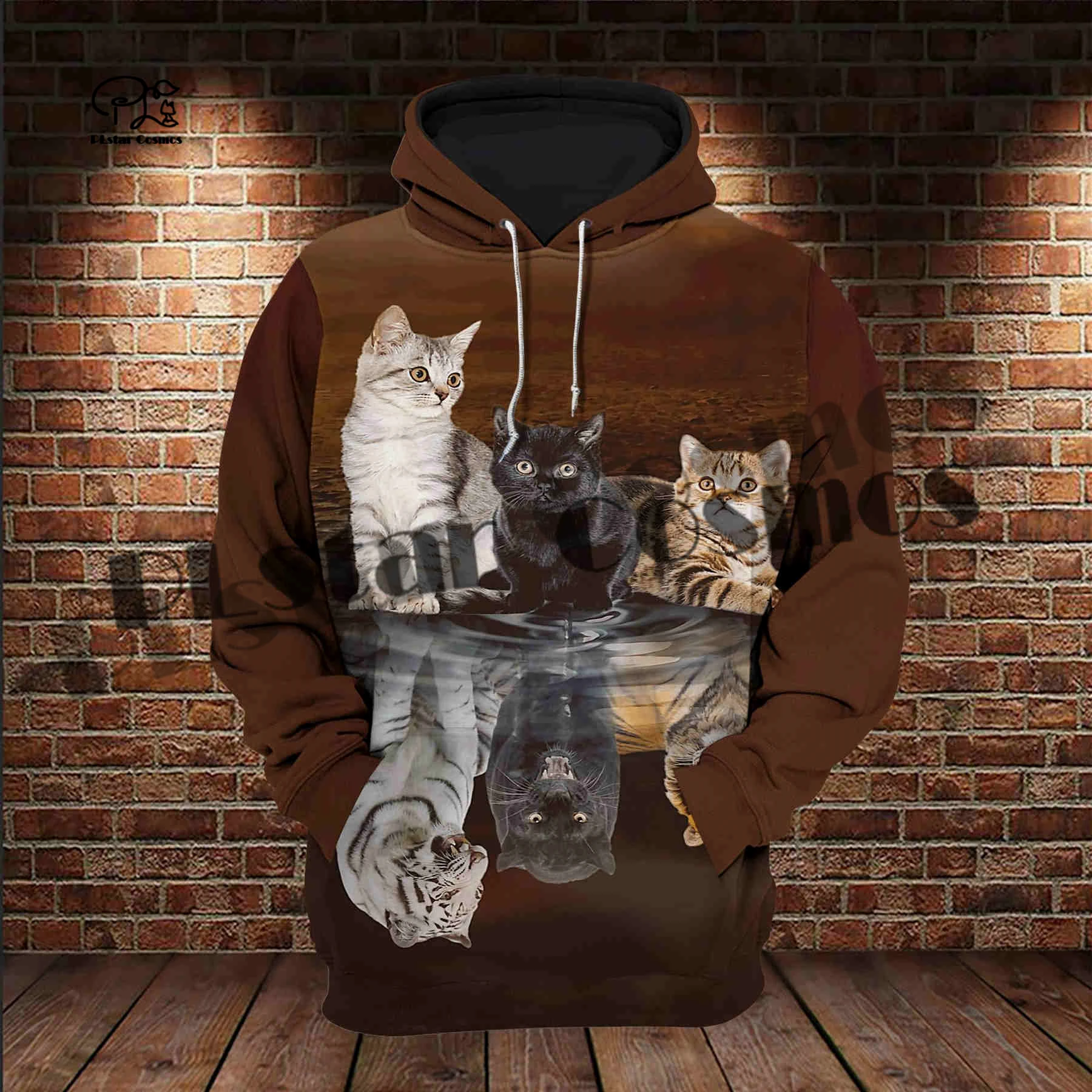 Новинка, уникальная уличная одежда PLstar Cosmos 3DPrint с изображением черного кота и животного, забавные повседневные толстовки для мужчин и женщи...
Новинка, уникальная уличная одежда PLstar Cosmos 3DPrint с изображением черного кота и животного, забавные повседневные толстовки для мужчин и женщи...