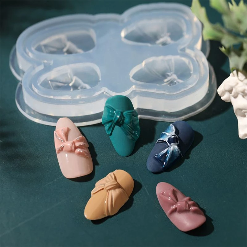 Silicone 3D Stereo Mini Bowtie Carving Mold Nail Art Mould Bowknot Template Silicone Resin Mold Nails Art Crafts Tools T84A
Silicone 3D Stereo Mini Bowtie Carving Mold Nail Art Mould Bowknot Template Silicone Resin Mold Nails Art Crafts Tools T84A