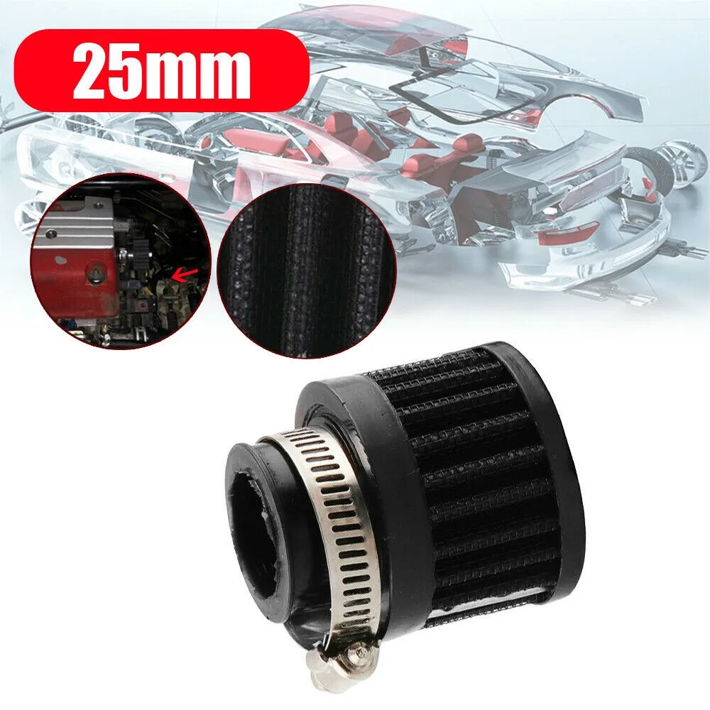 Universal 25mm Car Air FilterBlack Car Air Intake Filter For Cold Air Intake High Flow Crankcase Vent Cover Mini Breather Filter
Universal 25mm Car Air FilterBlack Car Air Intake Filter For Cold Air Intake High Flow Crankcase Vent Cover Mini Breather Filter