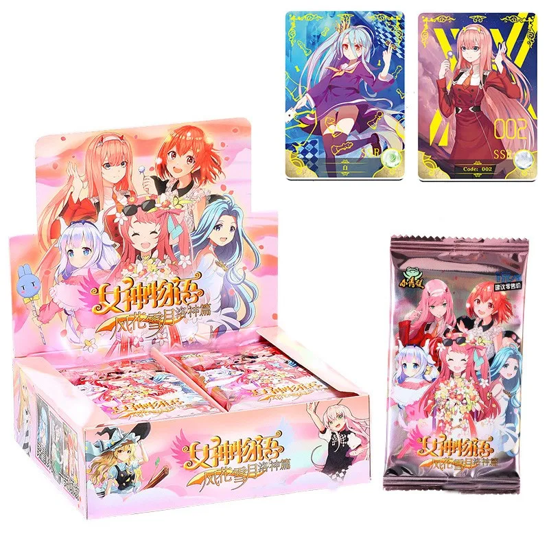 Original 30PACK/150PCS Goddess Story Collection Cards Child kids Birthday Gift Game Cards Table Toys For Family Christmas
Original 30PACK/150PCS Goddess Story Collection Cards Child kids Birthday Gift Game Cards Table Toys For Family Christmas
