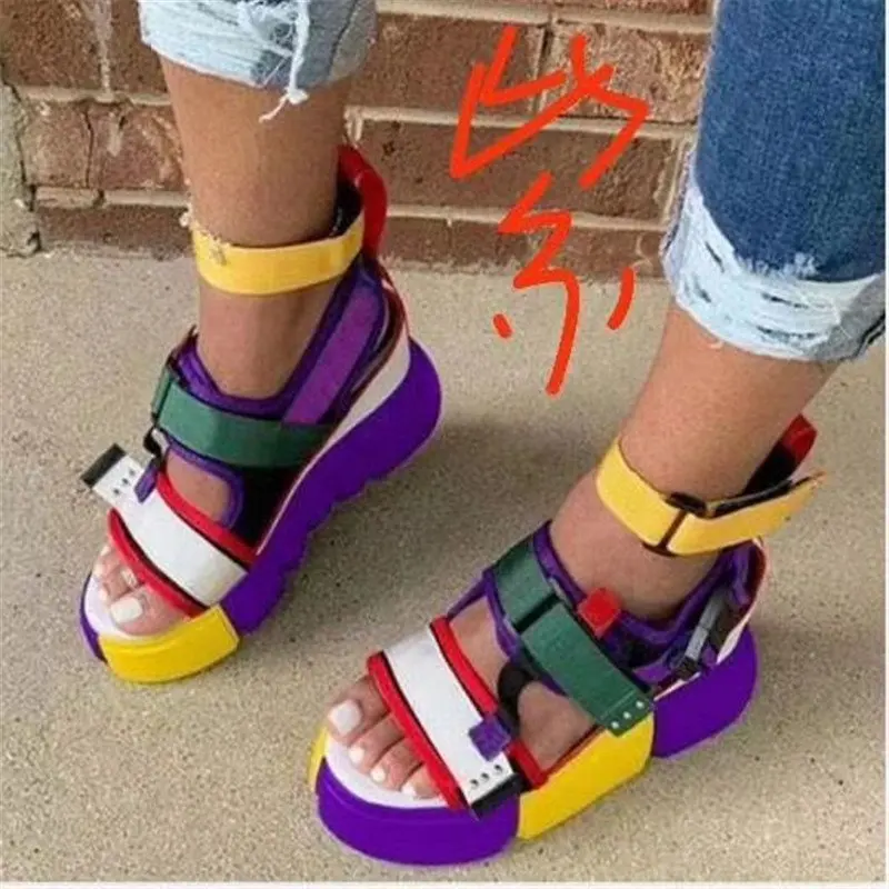 new spring and autumn large size women sandals thick soled women shoes high versatile open toe beach shoes fashion casual shoes
new spring and autumn large size women sandals thick soled women shoes high versatile open toe beach shoes fashion casual shoes