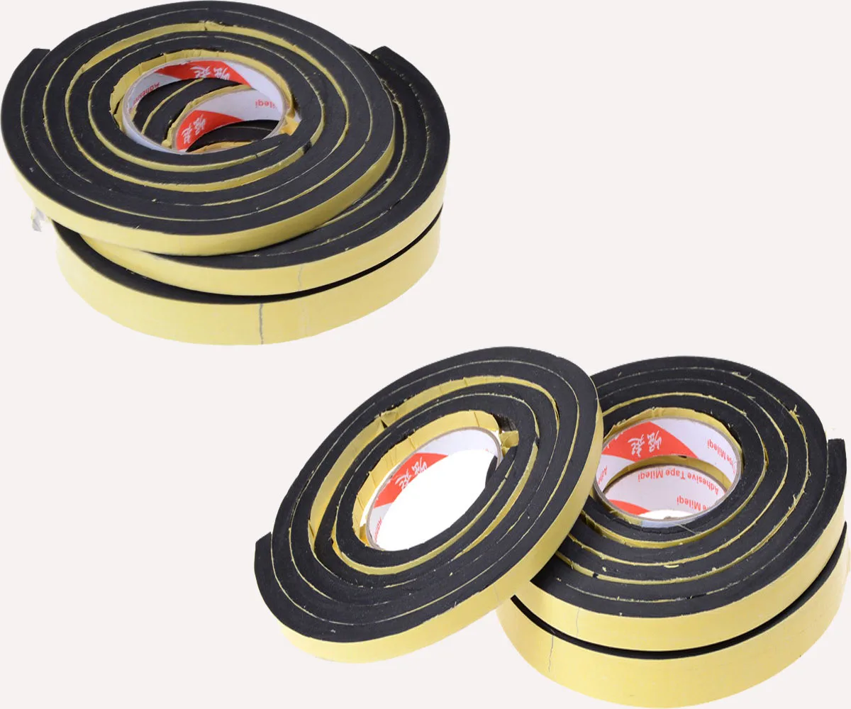 Window Door Foam Self Adhesive Draught Excluder Strip Sealing Tape Tape Rubber Weather Strip 10mm Thickness 2 Meter 10 /15/20mm
Window Door Foam Self Adhesive Draught Excluder Strip Sealing Tape Tape Rubber Weather Strip 10mm Thickness 2 Meter 10 /15/20mm