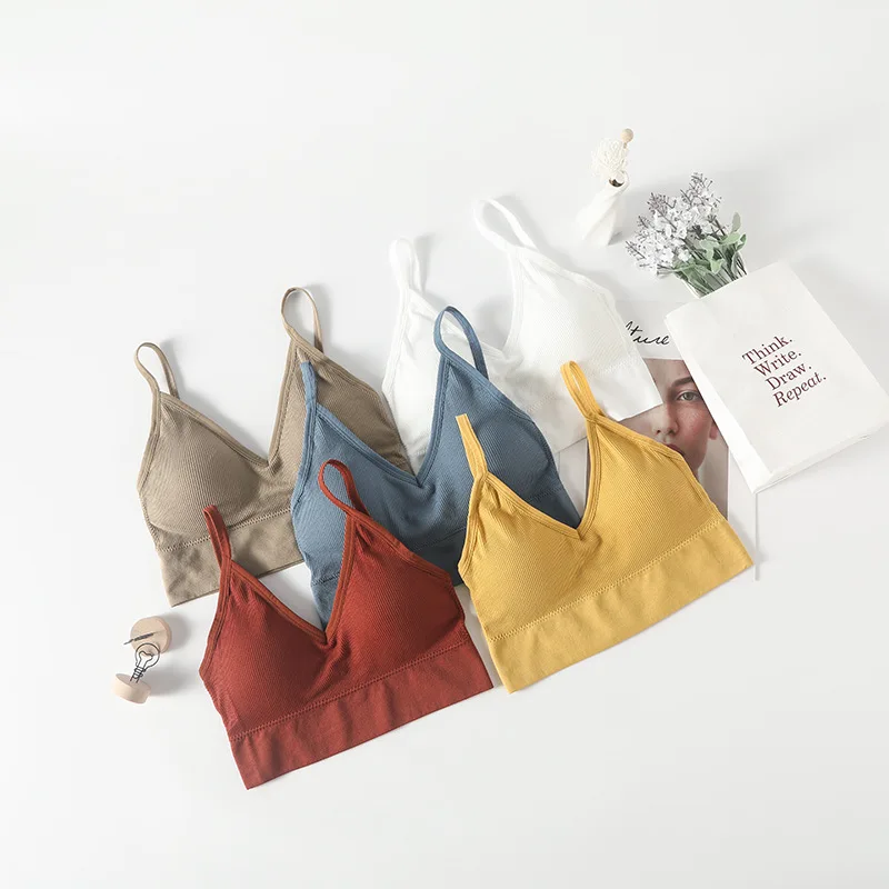 Tube Top Women Tank Crop Top Female Seamless Underwear Sexy Lingerie Low Back Bralette Camis Push Up Sports Bra Bandeau Top
Tube Top Women Tank Crop Top Female Seamless Underwear Sexy Lingerie Low Back Bralette Camis Push Up Sports Bra Bandeau Top