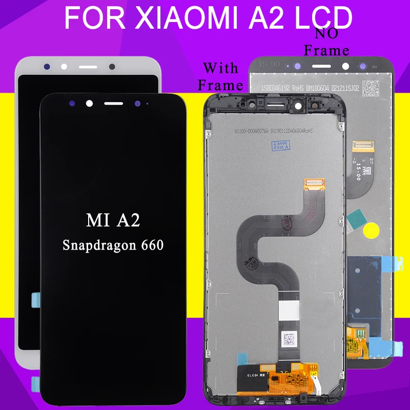 HH продвижение для Xiaomi Mi A2 Lite дисплей сенсорный Sreen дигитайзер сборка Ремонт Часть