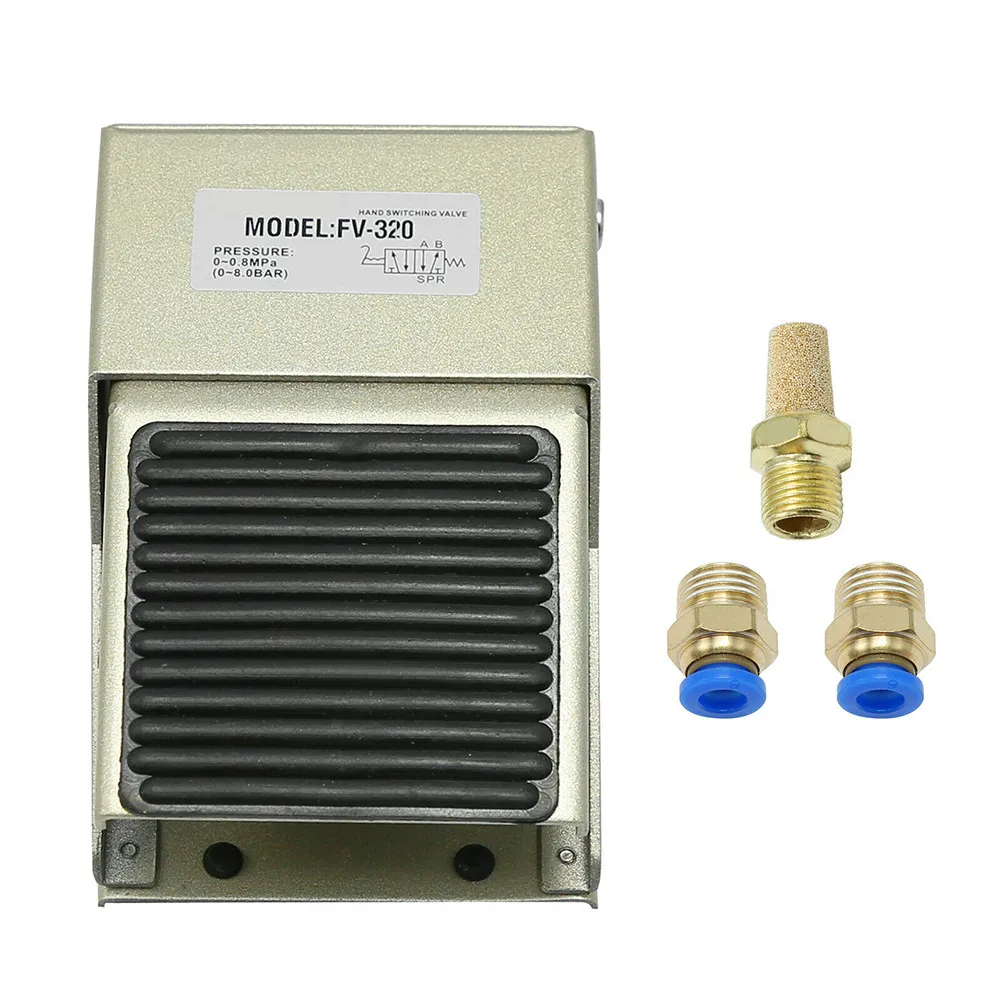 Pneumatic Foot Pedal Pressure Control Valve 3 Way 2 Position 1/4\"NPT Pneumatic Fittings Power Tool Accessories
Pneumatic Foot Pedal Pressure Control Valve 3 Way 2 Position 1/4\"NPT Pneumatic Fittings Power Tool Accessories