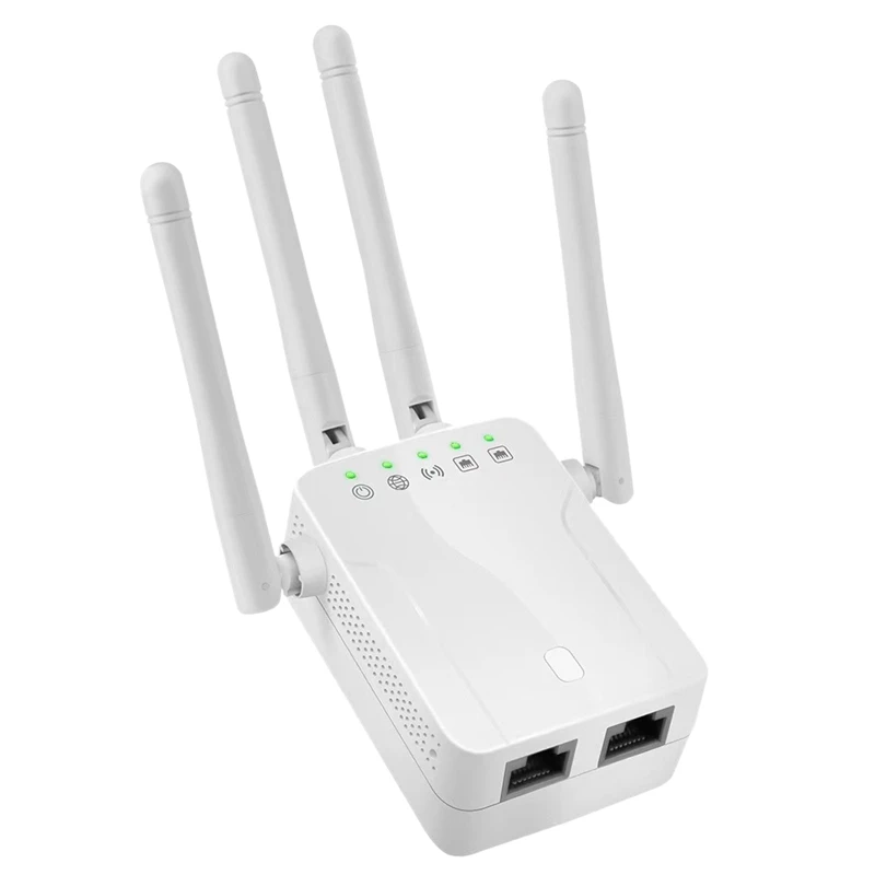 1200 м Беспроводной повторитель усилитель сигнала Wi-Fi 802.11AC 2,4G/5,8 GHZ двойной сетевой Порты и разъёмы AC двухчастотный удлинитель для головок
1200 м Беспроводной повторитель усилитель сигнала Wi-Fi 802.11AC 2,4G/5,8 GHZ двойной сетевой Порты и разъёмы AC двухчастотный удлинитель для головок