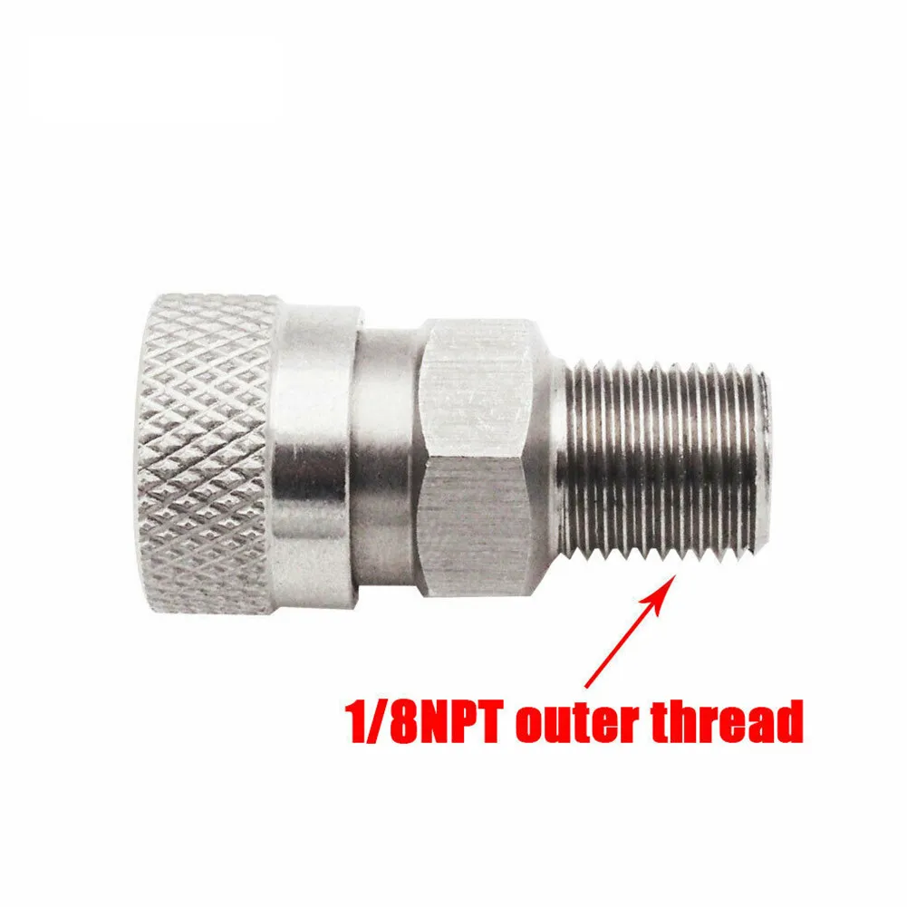 Quick Release Disconnect Connector Air Connector 8mm Stainless Steel Quick Release Disconnect Coupler Air Fitting 400 Bar
Quick Release Disconnect Connector Air Connector 8mm Stainless Steel Quick Release Disconnect Coupler Air Fitting 400 Bar
