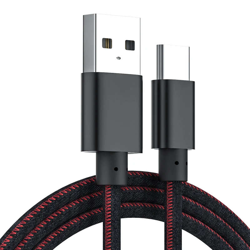 Fast charge USB type C data cable for Samsung S20 S9 S8 HTC Xiaomi Huawei P30 Pro mobile phone charging cable, braided cable
Fast charge USB type C data cable for Samsung S20 S9 S8 HTC Xiaomi Huawei P30 Pro mobile phone charging cable, braided cable
