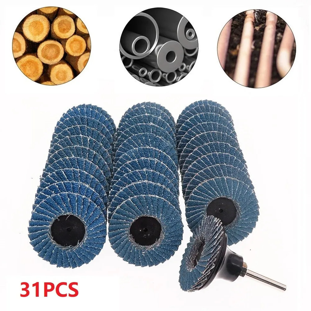 30pcs 2 Inch Flat Flap Discs 40/60/80 Grit Zirconia Roll Lock Grinding Sandpaper Abrasive Wheels With A 1/4" Inch Holder
30pcs 2 Inch Flat Flap Discs 40/60/80 Grit Zirconia Roll Lock Grinding Sandpaper Abrasive Wheels With A 1/4" Inch Holder