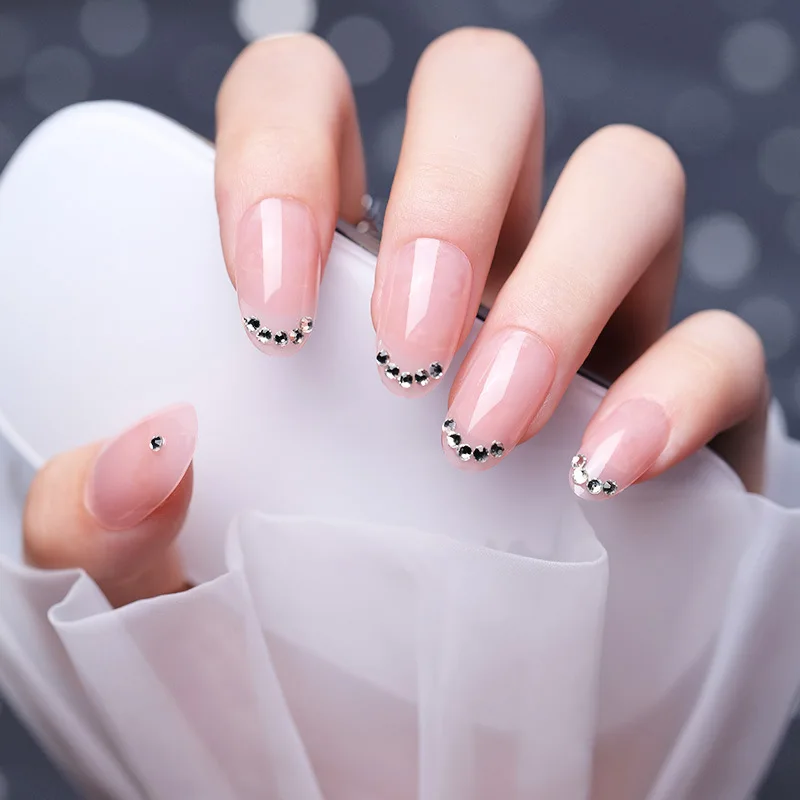 24 PCS/box Floral False Nails Patch Glue Type Short Paragraph Fashion Manicure Natural Artificial Ballerina Fake Nails
24 PCS/box Floral False Nails Patch Glue Type Short Paragraph Fashion Manicure Natural Artificial Ballerina Fake Nails