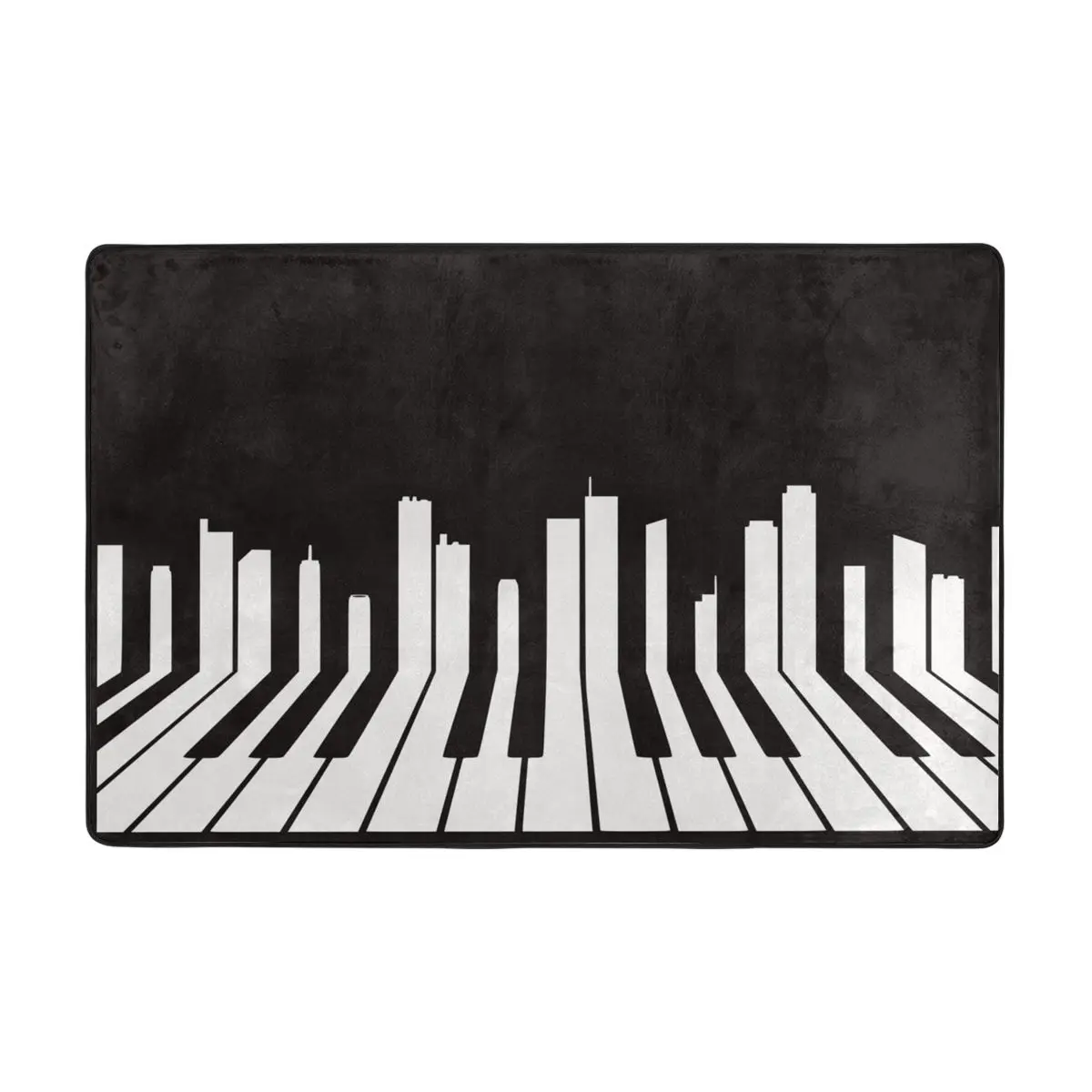 Piano City Music Doormat Carpet Mat Rug Polyester Anti-slip Floor Decor Bath Bathroom Kitchen Bedroom 60x90
Piano City Music Doormat Carpet Mat Rug Polyester Anti-slip Floor Decor Bath Bathroom Kitchen Bedroom 60x90