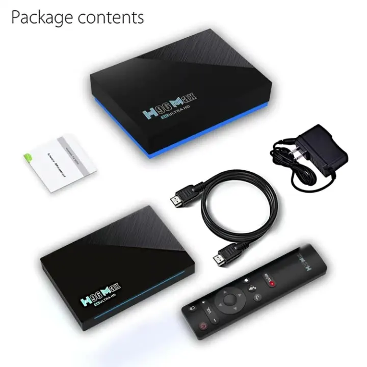 RAM 4GB 8GB ROM 32G 64G Max Smart TV BOX Android 11 Quad Core RK3566 Dual Frequency 2.4GHz WiFi 5G TV Box wtih Remote Control
RAM 4GB 8GB ROM 32G 64G Max Smart TV BOX Android 11 Quad Core RK3566 Dual Frequency 2.4GHz WiFi 5G TV Box wtih Remote Control