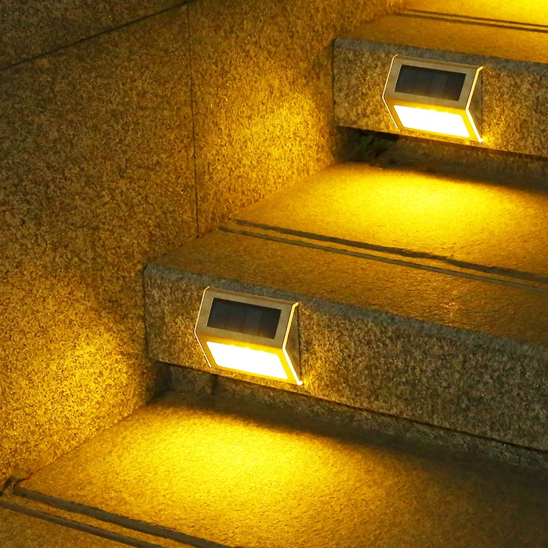 LED Solar Stair Lamp Outdoor Fence Light Garden Lamps For Pathway Yard Patio Aisle Waterproof Street Light Solar Night Light
LED Solar Stair Lamp Outdoor Fence Light Garden Lamps For Pathway Yard Patio Aisle Waterproof Street Light Solar Night Light