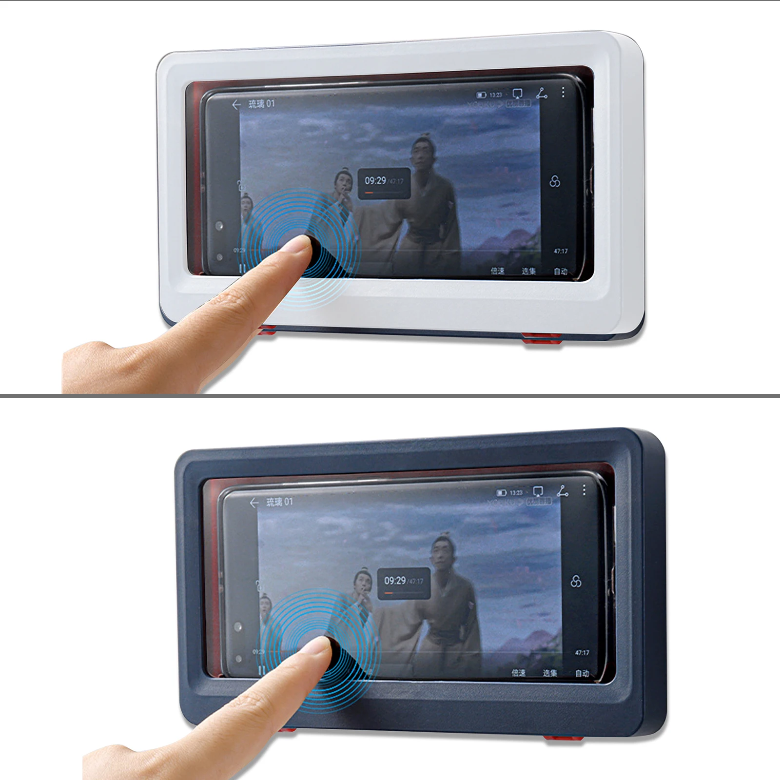 Bathroom Toilet Mobile Phone Holder Box Wall Mounted Soap Bracket 6 Inch Phone Storage Case Waterproof Shower Watching Holder
Bathroom Toilet Mobile Phone Holder Box Wall Mounted Soap Bracket 6 Inch Phone Storage Case Waterproof Shower Watching Holder