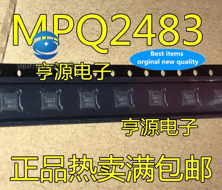 10 шт. 100% оригинальная новая действительный ассортимент товаров MPQ2483 MPQ2483DQ MPQ2483DQ-LF-Z QFN
10 шт. 100% оригинальная новая действительный ассортимент товаров MPQ2483 MPQ2483DQ MPQ2483DQ-LF-Z QFN