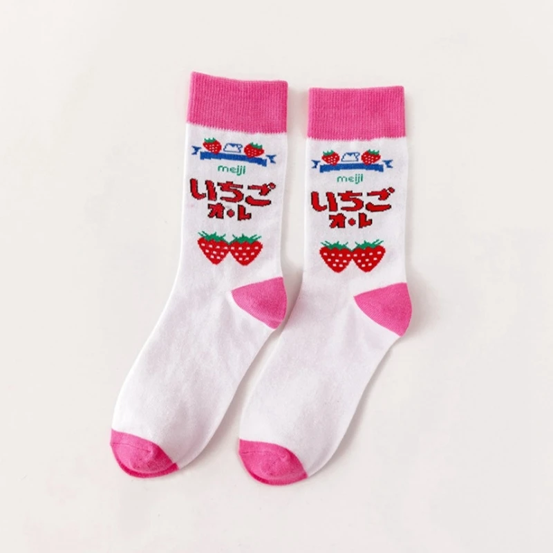 Fashion Colorful Women's Socks Kawaii Funny Cartoon Animal Fruit Print Pattern Spring Autumn Japanese Style Girls Cotton Sock
Fashion Colorful Women's Socks Kawaii Funny Cartoon Animal Fruit Print Pattern Spring Autumn Japanese Style Girls Cotton Sock