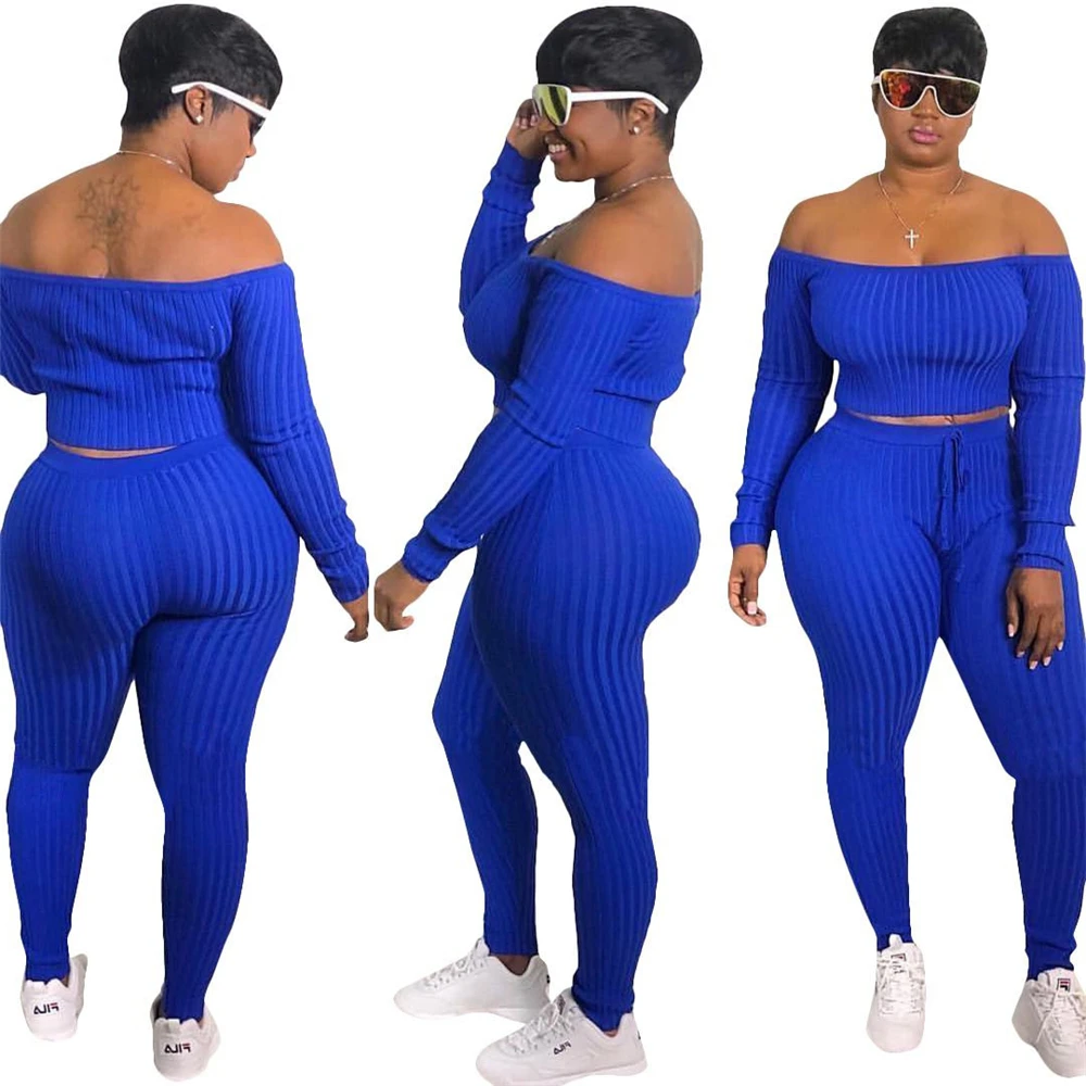 RStylish Women Tracksuit Two Piece Set Long Sleeve Crop Top And Bodycon Pants Suit Sexy Strapless 2 Pieces Outfit Matching Set
RStylish Women Tracksuit Two Piece Set Long Sleeve Crop Top And Bodycon Pants Suit Sexy Strapless 2 Pieces Outfit Matching Set