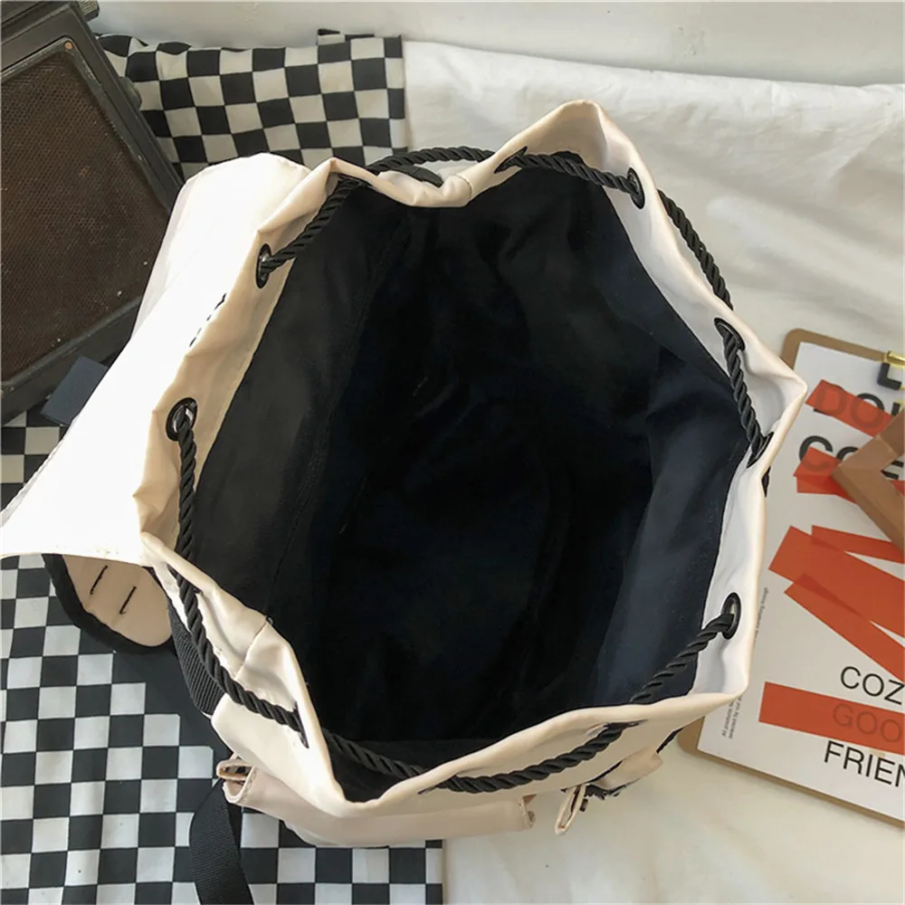 Fashion Mesh Pocket Design Ladies Backpack 2021 New Letter Designer Ladies Student School Bag Casual Youth Laptop Backpack Sac
Fashion Mesh Pocket Design Ladies Backpack 2021 New Letter Designer Ladies Student School Bag Casual Youth Laptop Backpack Sac
