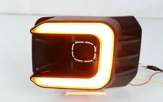 12V LED DRL Daytime Running Light For Toyota Hilux Revo 2020 2021 Waterproof Yellow Turn Signal Indicator Light Bumper fog lam
12V LED DRL Daytime Running Light For Toyota Hilux Revo 2020 2021 Waterproof Yellow Turn Signal Indicator Light Bumper fog lam