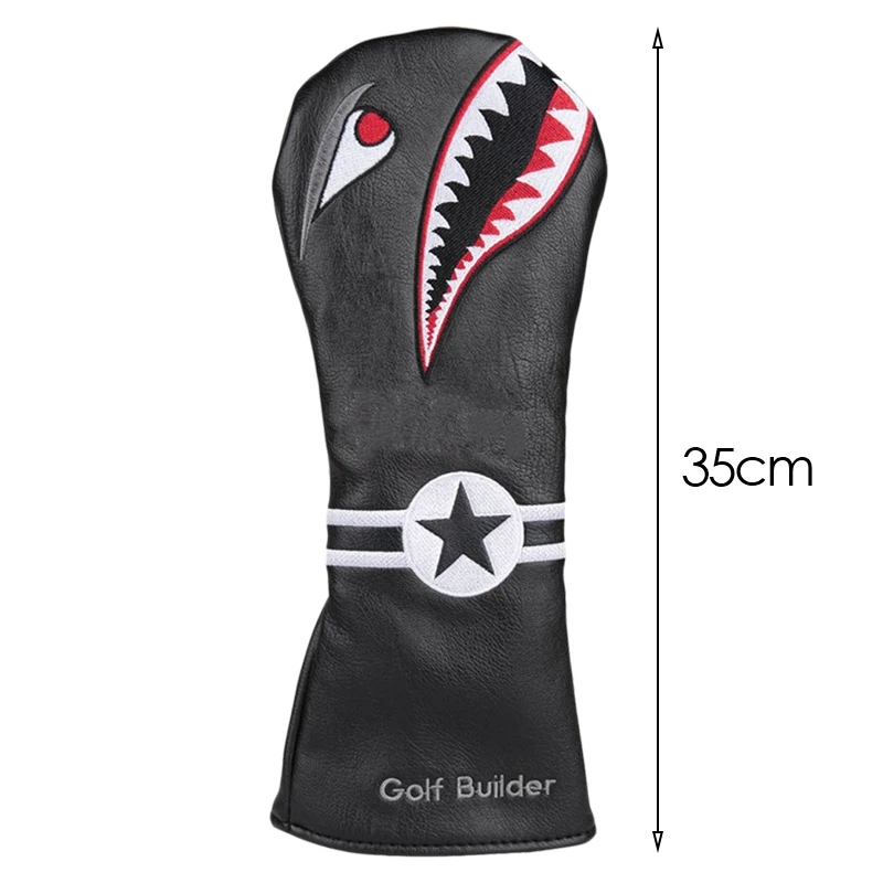 Shark Golf Club Head Cover for Driver Fairway Wood Hybrid Mallet Blade Putter Golf Clubs Headcovers Protector
Shark Golf Club Head Cover for Driver Fairway Wood Hybrid Mallet Blade Putter Golf Clubs Headcovers Protector