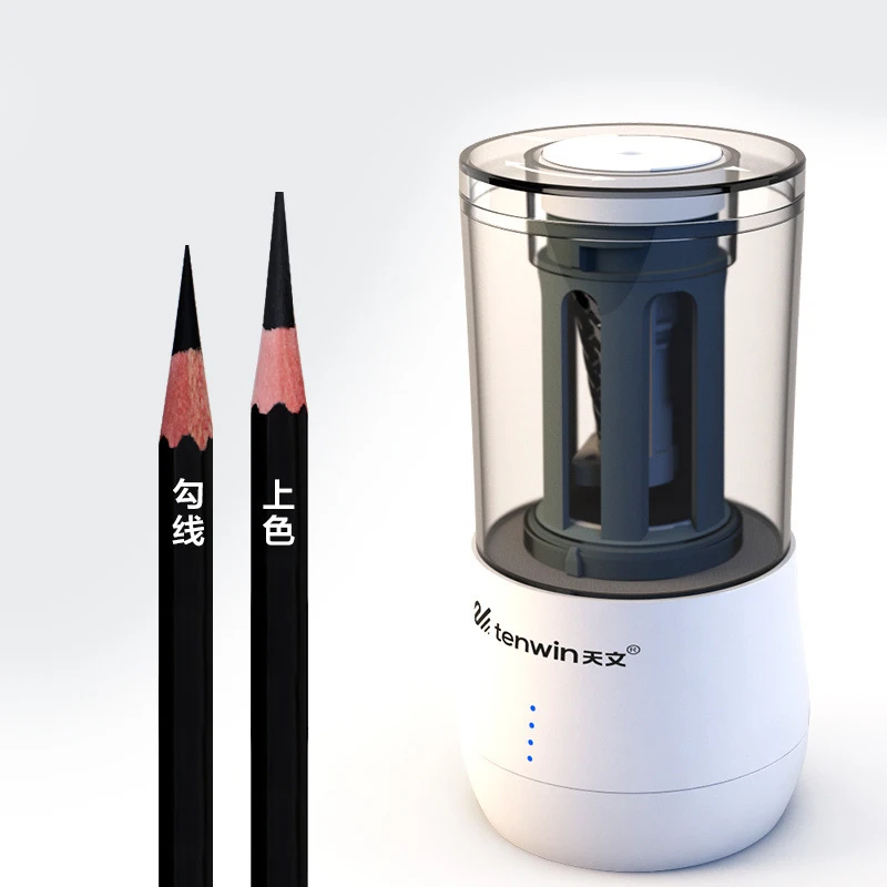 Tenwin Art Professional Electric Pencil Sharpener Usb Charging Automatic Pencil Sharpeners For Kids Stationery School Supplies
Tenwin Art Professional Electric Pencil Sharpener Usb Charging Automatic Pencil Sharpeners For Kids Stationery School Supplies